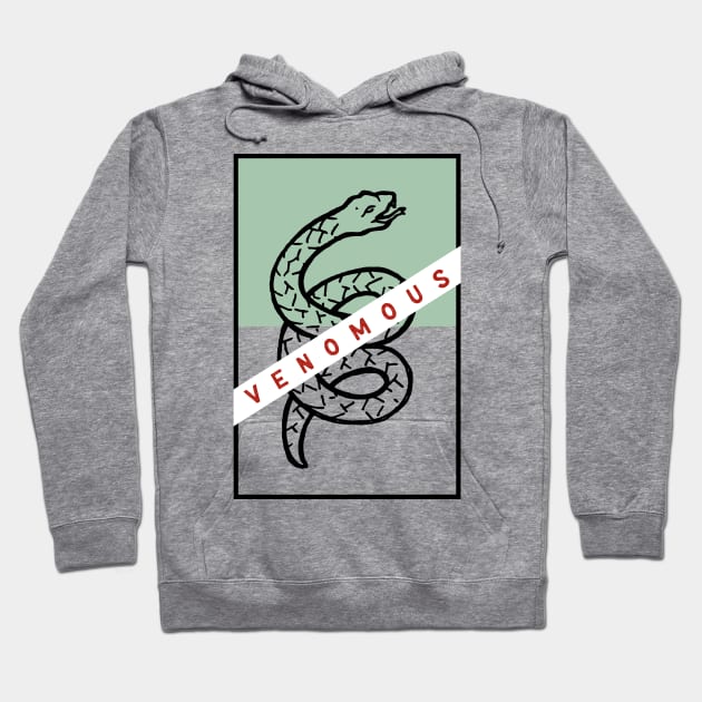 SNAKE Hoodie by NJORDUR